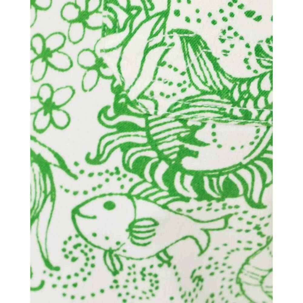 NEW LILLY PULITZER harleen high rise crop jean in putting green fleur de lilly - Picture 7 of 7